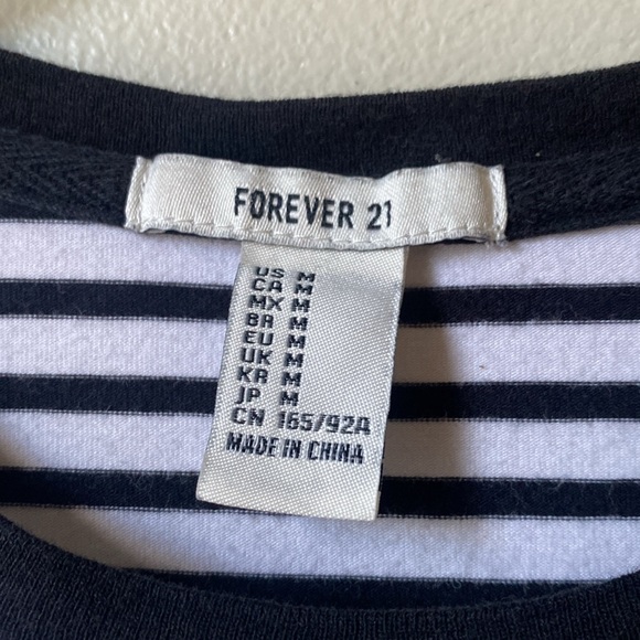 Forever 21 | Striped Ringer T Shirt - Picture 2 of 4